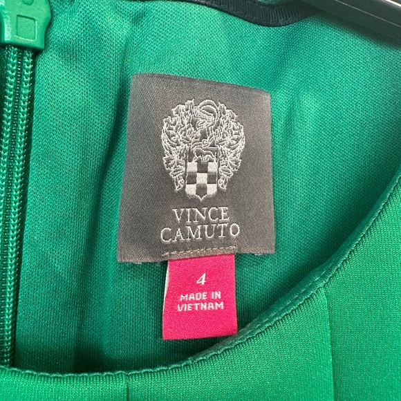 Vince Camuto Sleeveless Scuba Dress, Jade Green - Picture 4 of 4